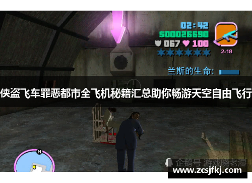 侠盗飞车罪恶都市全飞机秘籍汇总助你畅游天空自由飞行